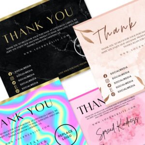 Thank You Card Templates